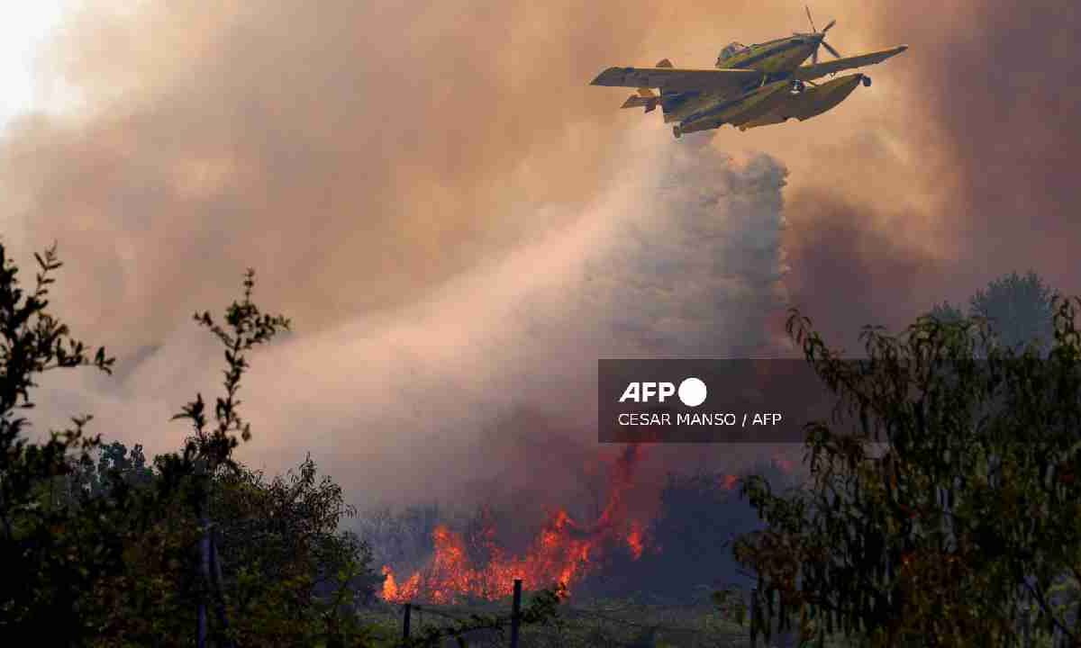 Incontrolables los incendios en Europa.