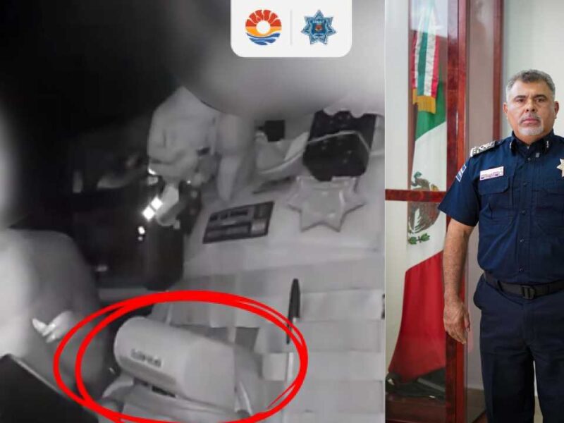 Cachan transas de 2 elementos de la Policía Turística de Cancún gracias a sus bodycams; son dados de baja