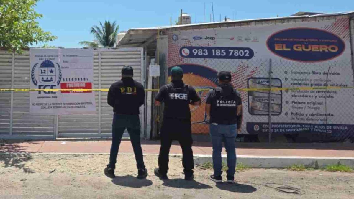 FGE aseguró los inmuebles.