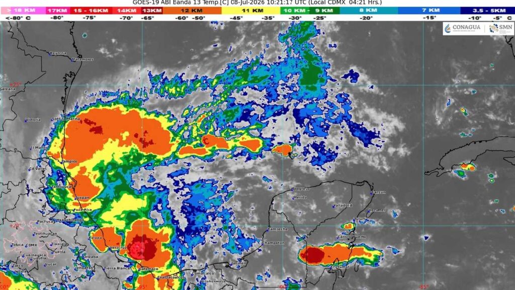 Clima Quintana Roo: ambiente caluroso para este miércoles 8 de julio; prevén lluvias aisladas y nublados