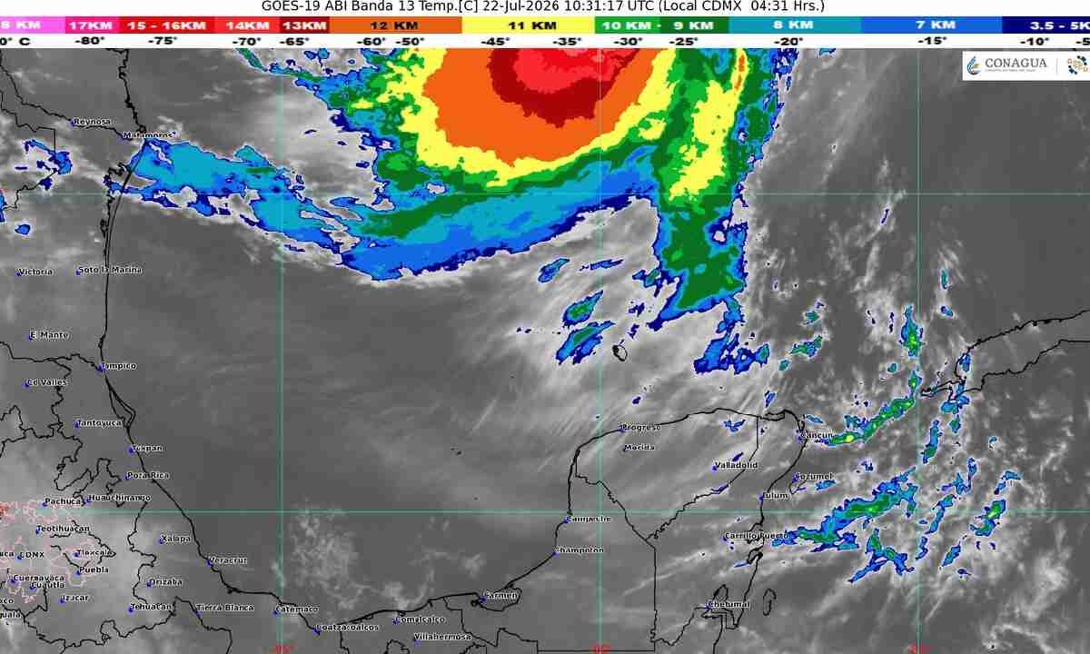 Prevén día caluroso.