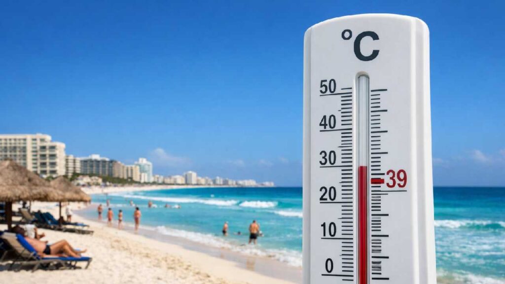Clima Quintana Roo: prevén cielo nublado, con algunas lluvias por onda tropical 17; ambiente cálido