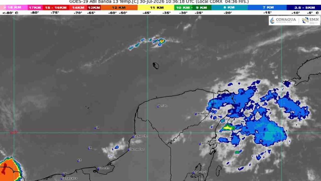 Clima Quintana Roo: pronostican ambiente caluroso con cielo nublado para este jueves 30 de julio