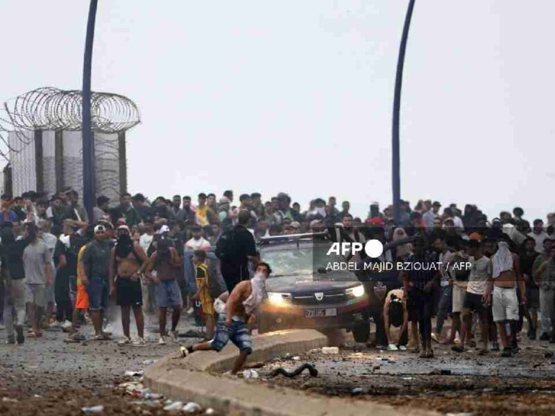 Crisis en Ceuta: reportan 34 migrantes muertos al intentar entrar desde Marruecos