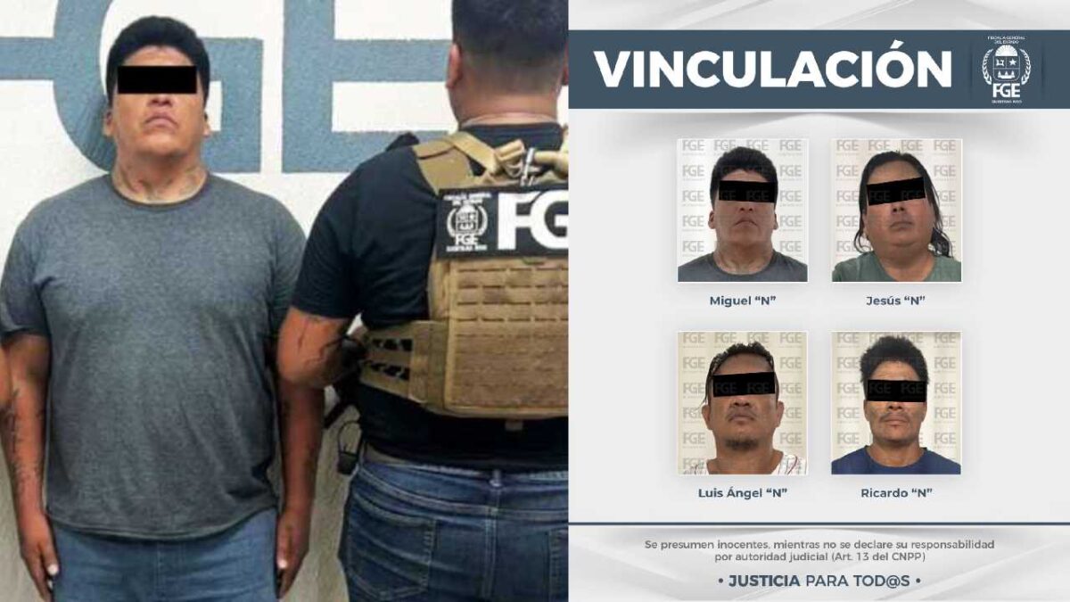 Vinculan a proceso a "Kilo" y 3 más por delitos contra la salud.