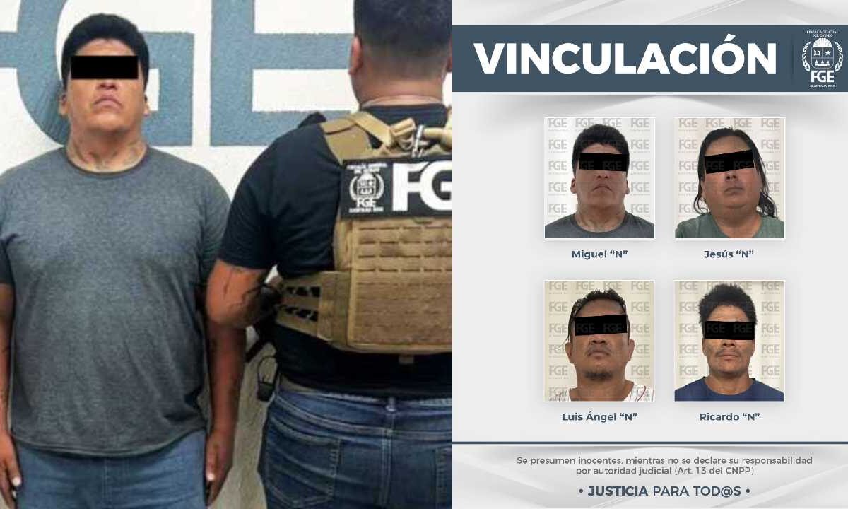 Vinculan a proceso a "Kilo" y 3 más por delitos contra la salud.