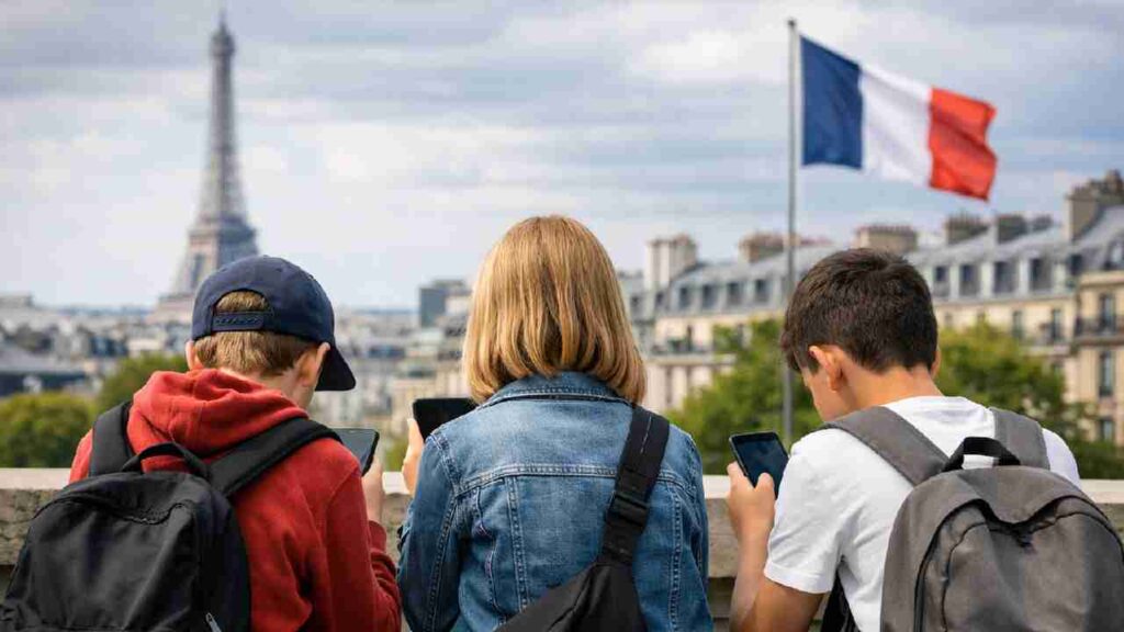 "Desenchufa" el Parlamento de Francia las redes sociales a menores de 15 años