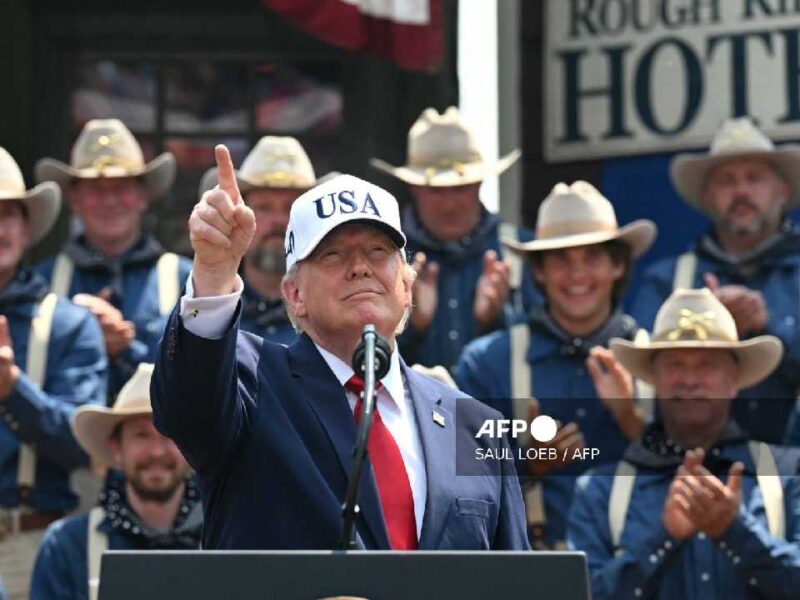 Donald Trump encabezó la celebración por los 250 años de EU con un duro mensaje contra los "comunistas"