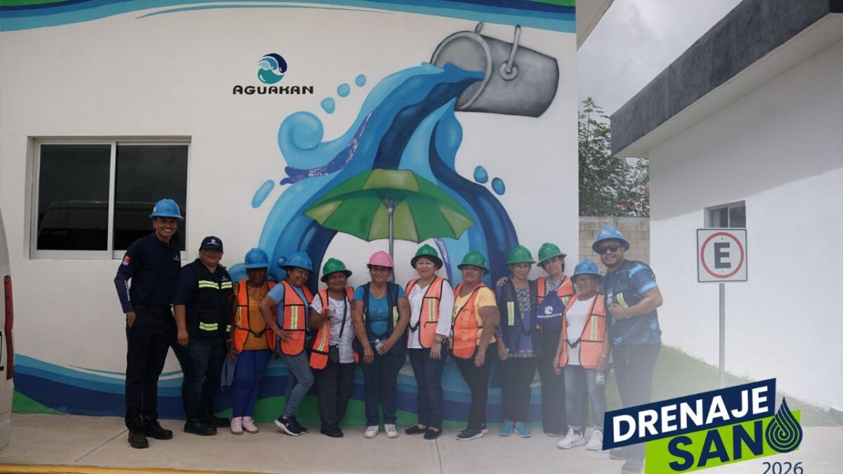 Aguakan reactiva 'Drenaje Sano' por lluvias en Quintana Roo