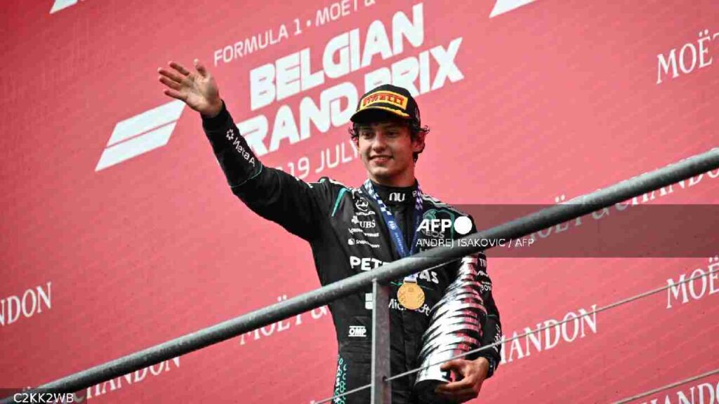 Fórmula 1: Kimi Antonelli conquista el GP de Bélgica y amplía su ventaja en el Mundial