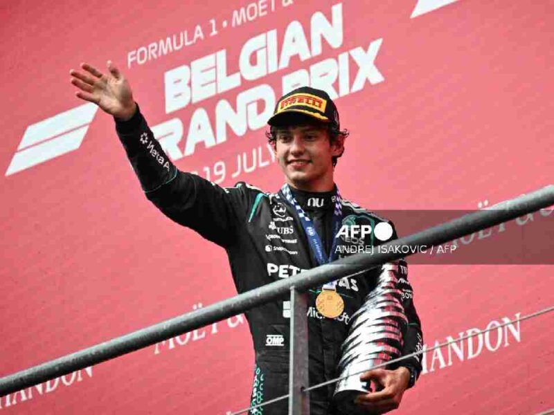 Fórmula 1: Kimi Antonelli conquista el GP de Bélgica y amplía su ventaja en el Mundial