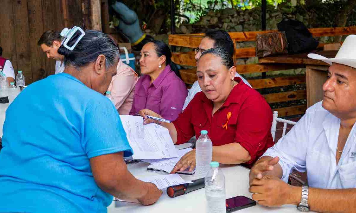 Gobierno de Q. Roo cercano a las comunidades.