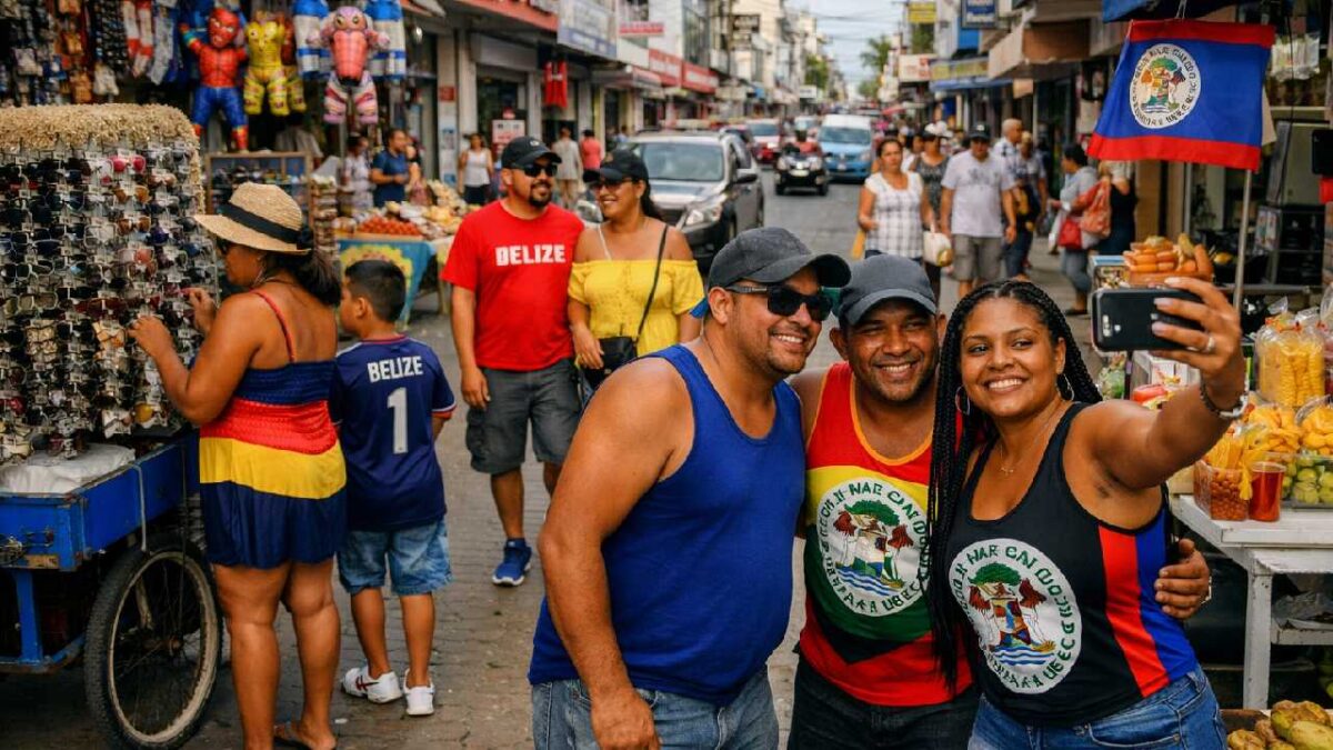 Beliceños huyen de Chetumal.