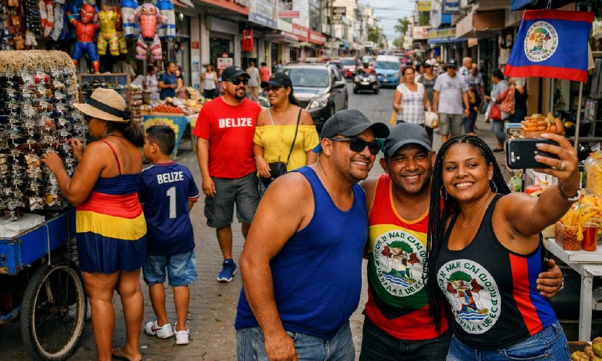 Beliceños huyen de Chetumal.