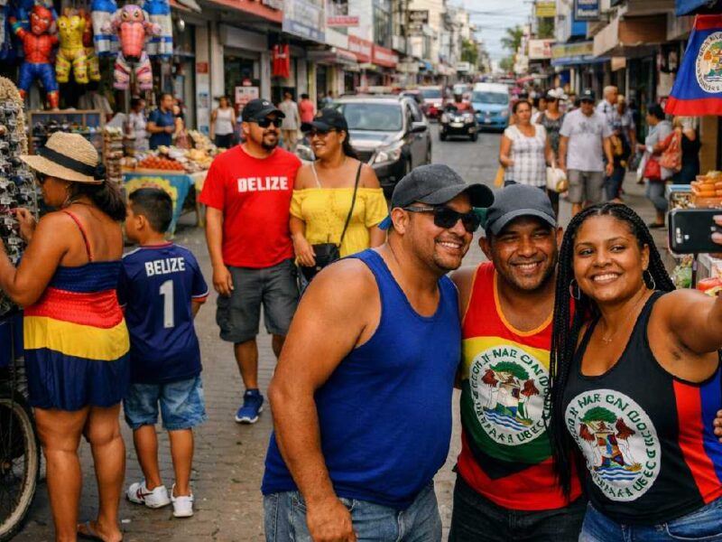 Huyen de Chetumal turistas de Belice; sólo lo utilizan como ruta de paso