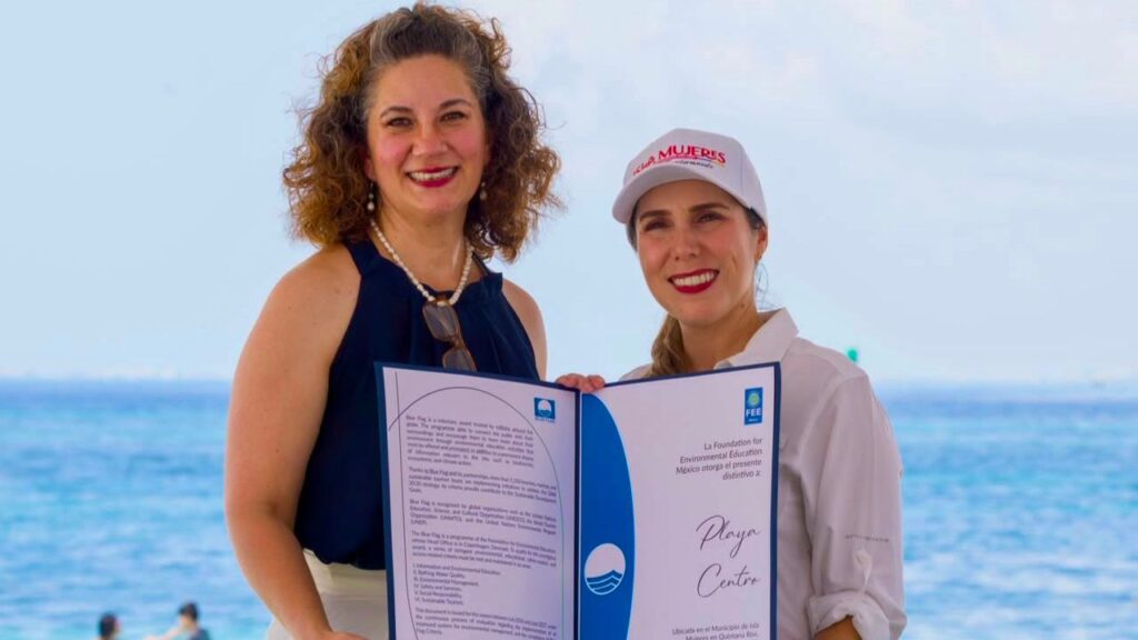 Isla Mujeres obtiene Blue Flag 2026 para playas Norte y Centro