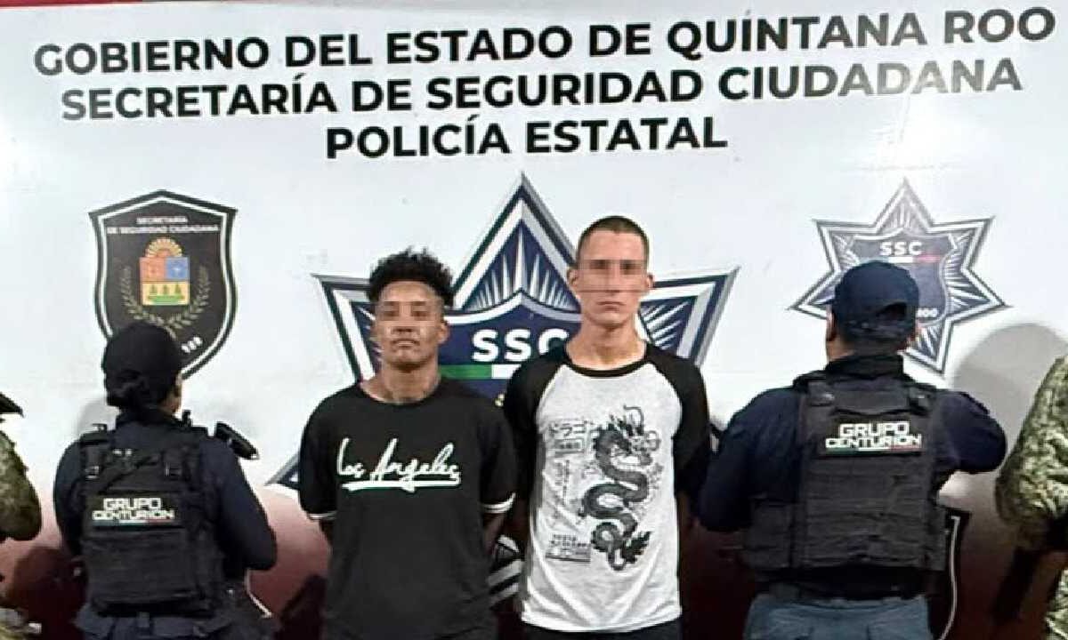 Dos detenidos con drogas en Holbox.