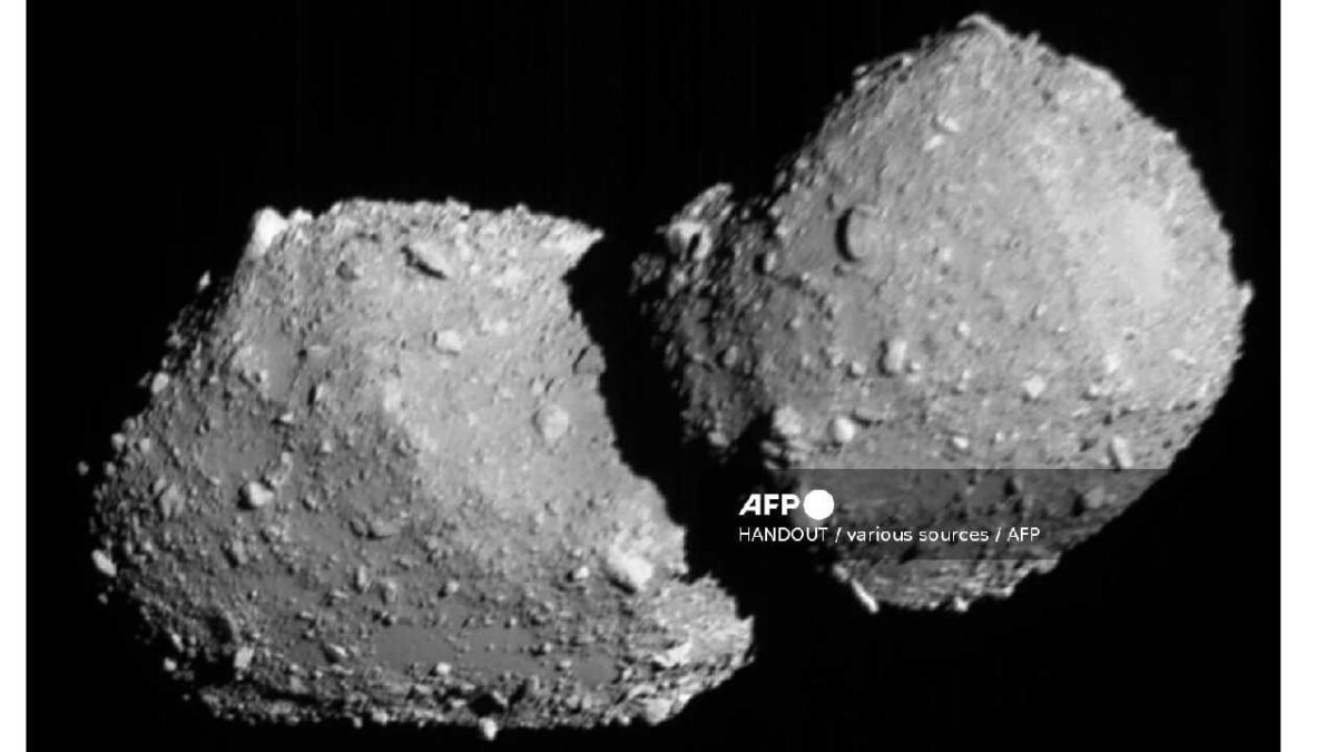 Japón capta la imagen de un raro asteroide.