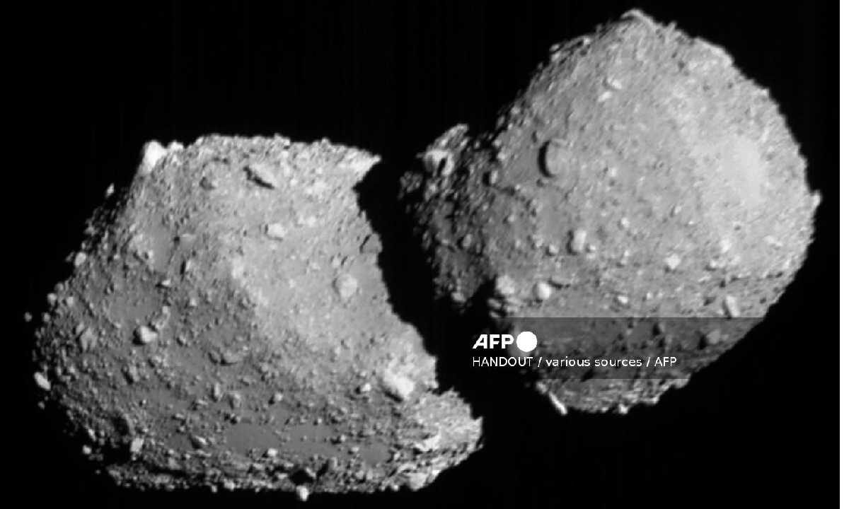 Japón capta la imagen de un raro asteroide.