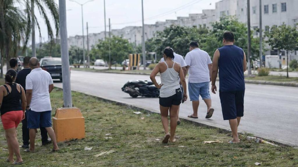 Motociclista pierde la vida durante un accidente registrado la mañana del domingo en Cancún