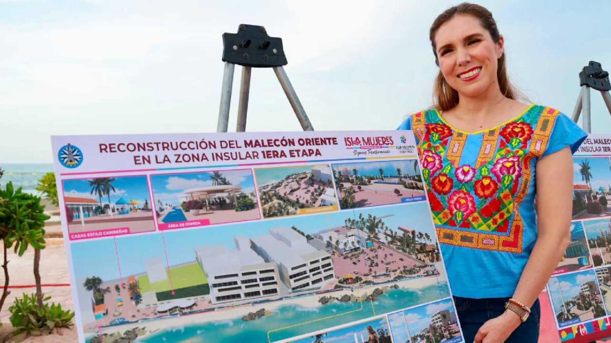 Avanzan obras en Paseo de las Sirenas.