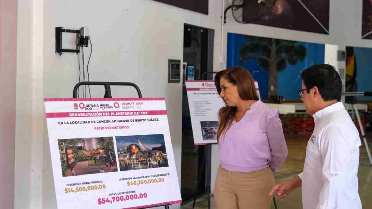 Será rehabilitado el Planetario Ka’Yok’, en la ciudad de Cancún.
