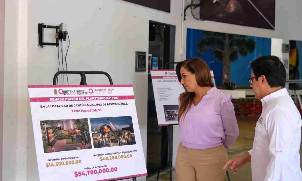 Será rehabilitado el Planetario Ka’Yok’, en la ciudad de Cancún.