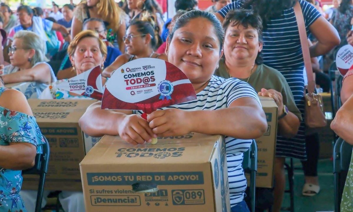 Blindan programas alimentarios en Q. Roo por elecciones