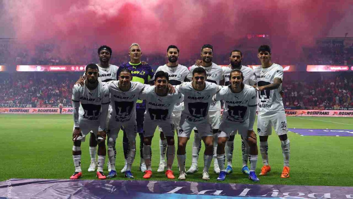 Pumas gana al Toluca.