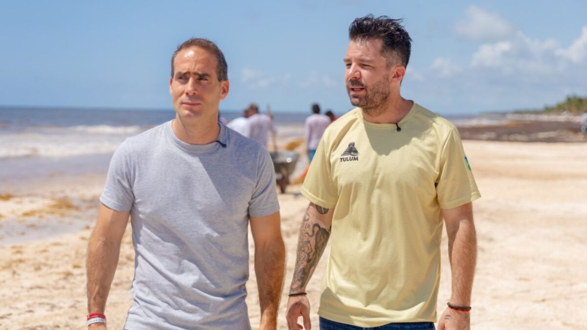 Recolección de sargazo en Tulum 2026 se duplica: van 2,800 t