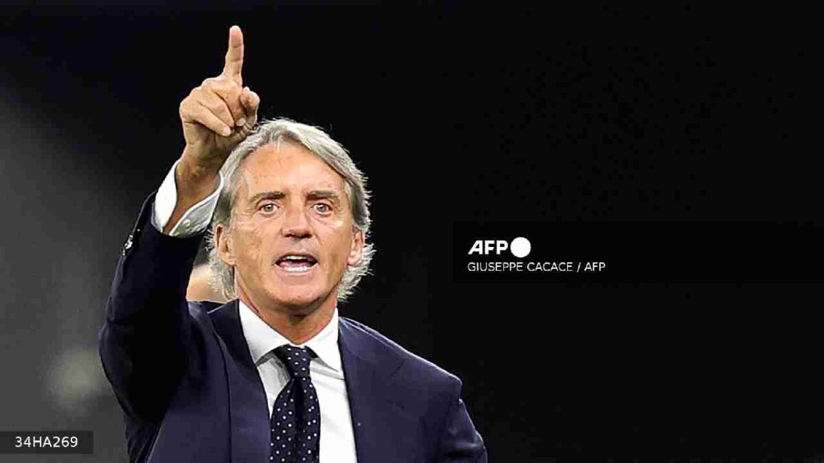 Roberto Mancini nuevo entrenador de Italia.