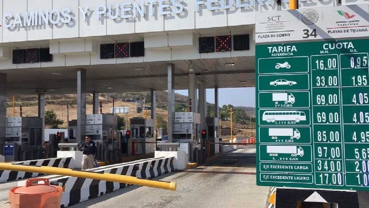 SICT modernizará casetas de peaje.