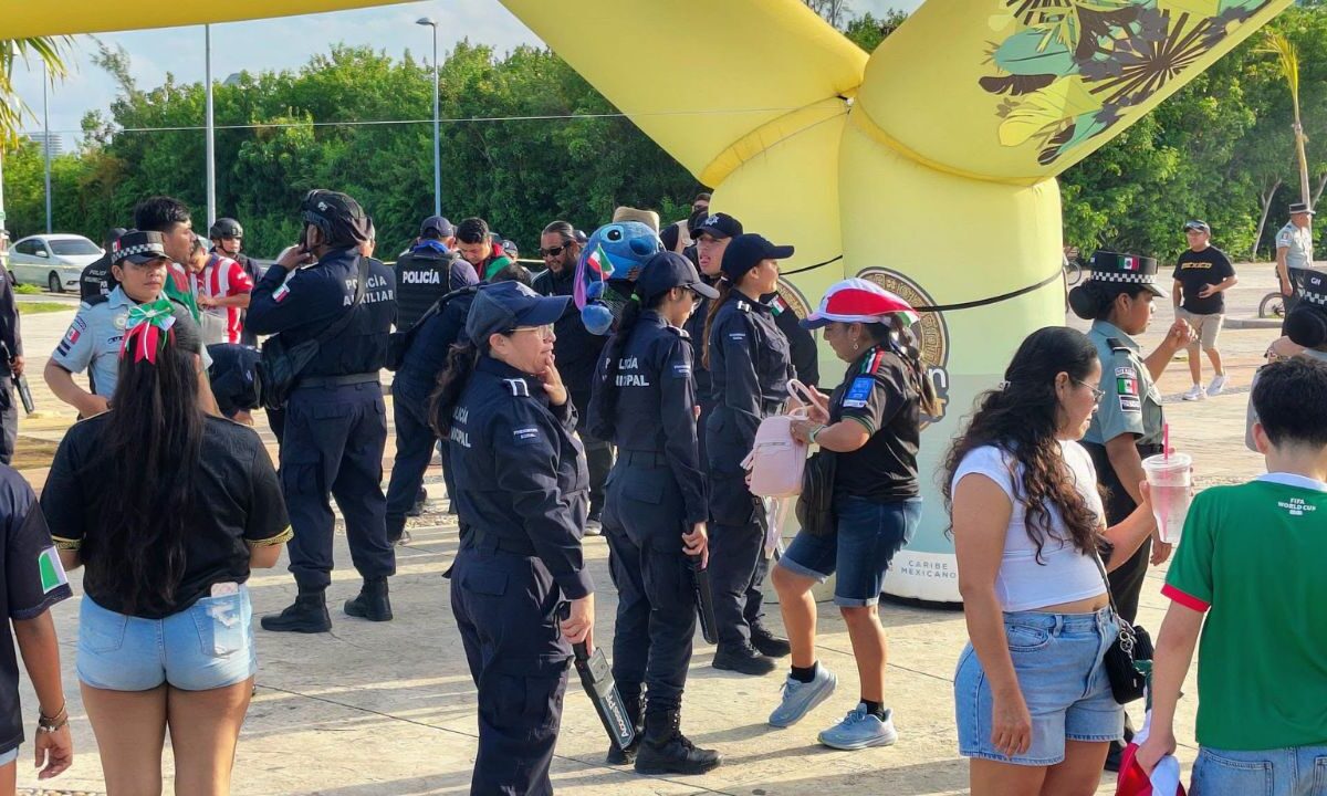 Seguridad en Quintana Roo por final del Mundial y verano