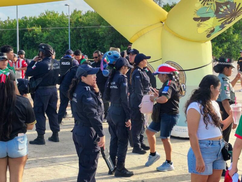 SSC Quintana Roo empalma operativos de seguridad por final del Mundial y vacaciones de verano
