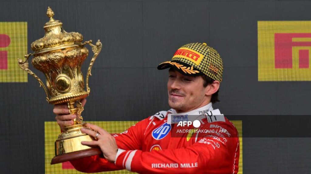 Silverstone F1: Leclerc gana el GP de Gran Bretaña; “Checo” Pérez fue decimoquinto
