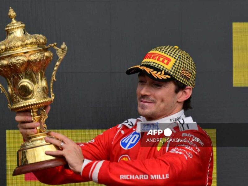 Silverstone F1: Leclerc gana el GP de Gran Bretaña; “Checo” Pérez fue decimoquinto