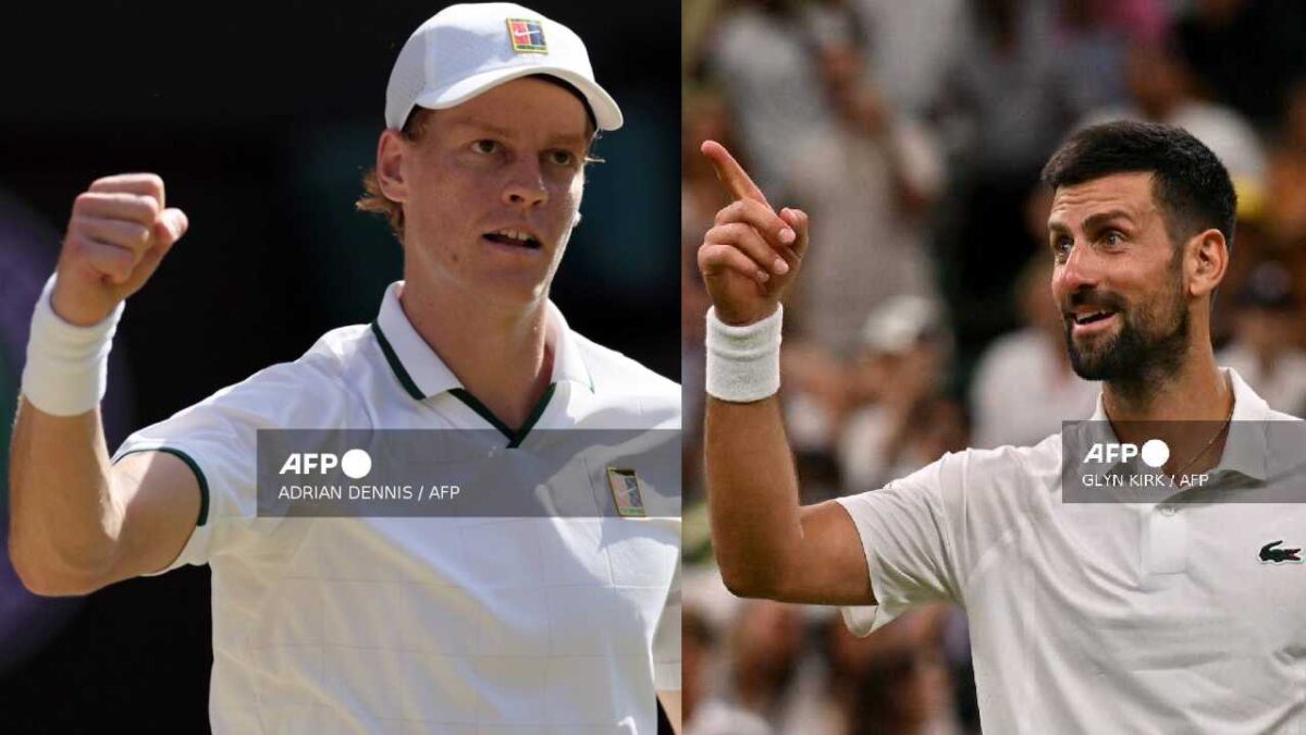 Sinner vs Djokovic se verán las caras el viernes.