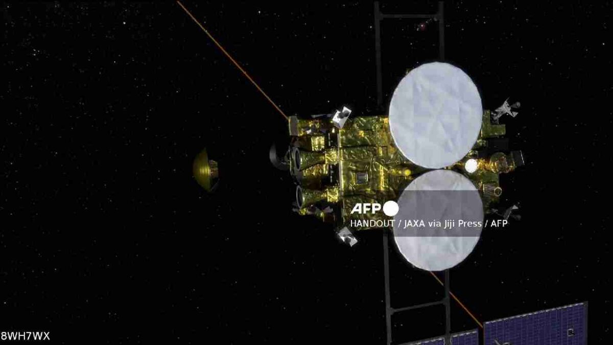 Una sonda japonesa voló a 400 metros de un asteroide cercano a la Tierra este mes.