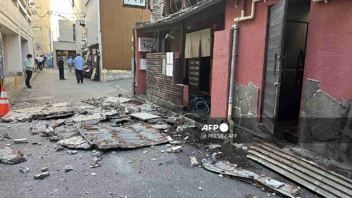 Terremoto en Japón.