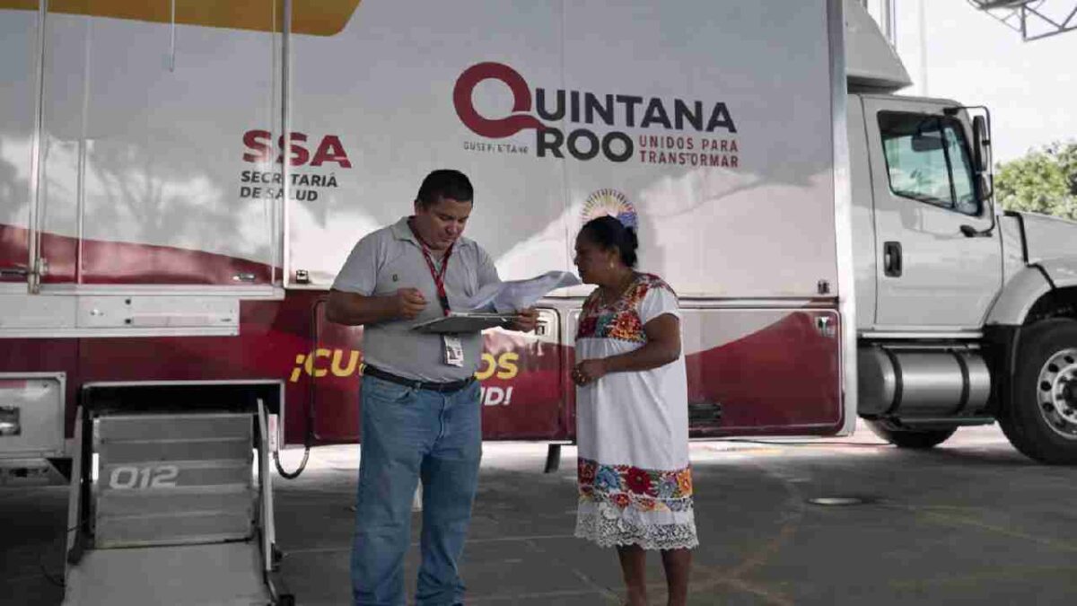 Tulum recibe las caravanas de salud.