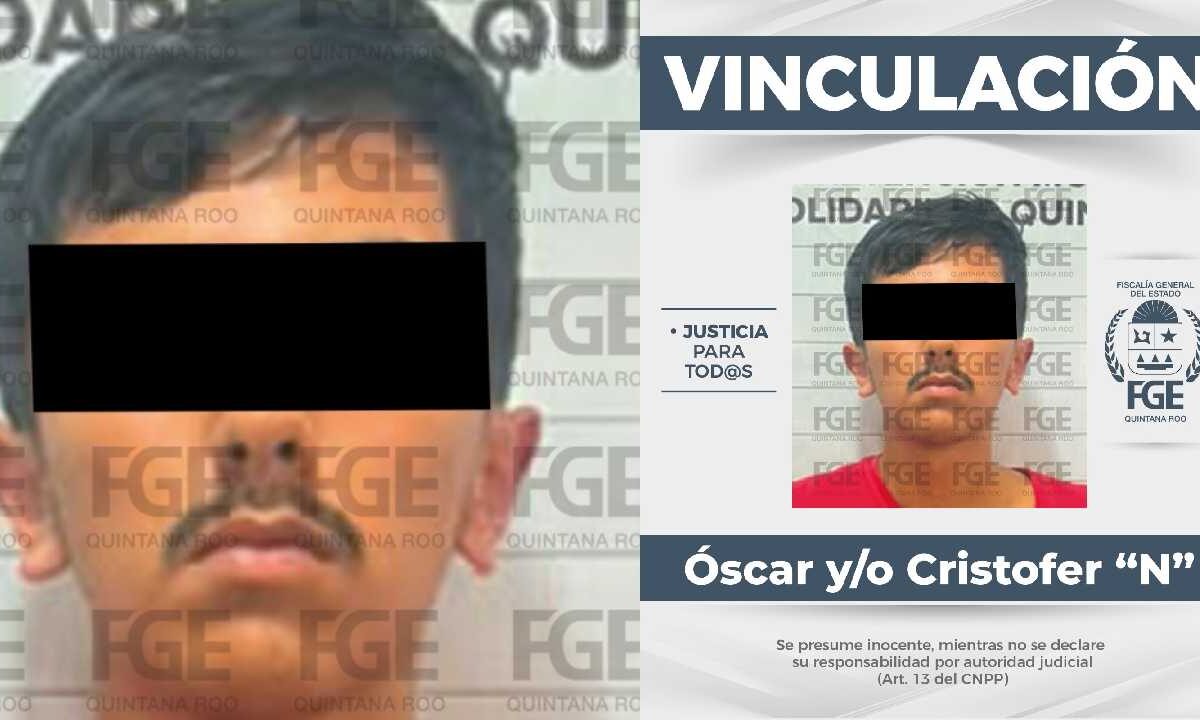 El sujeto lo puso a vender droga en Tulum.