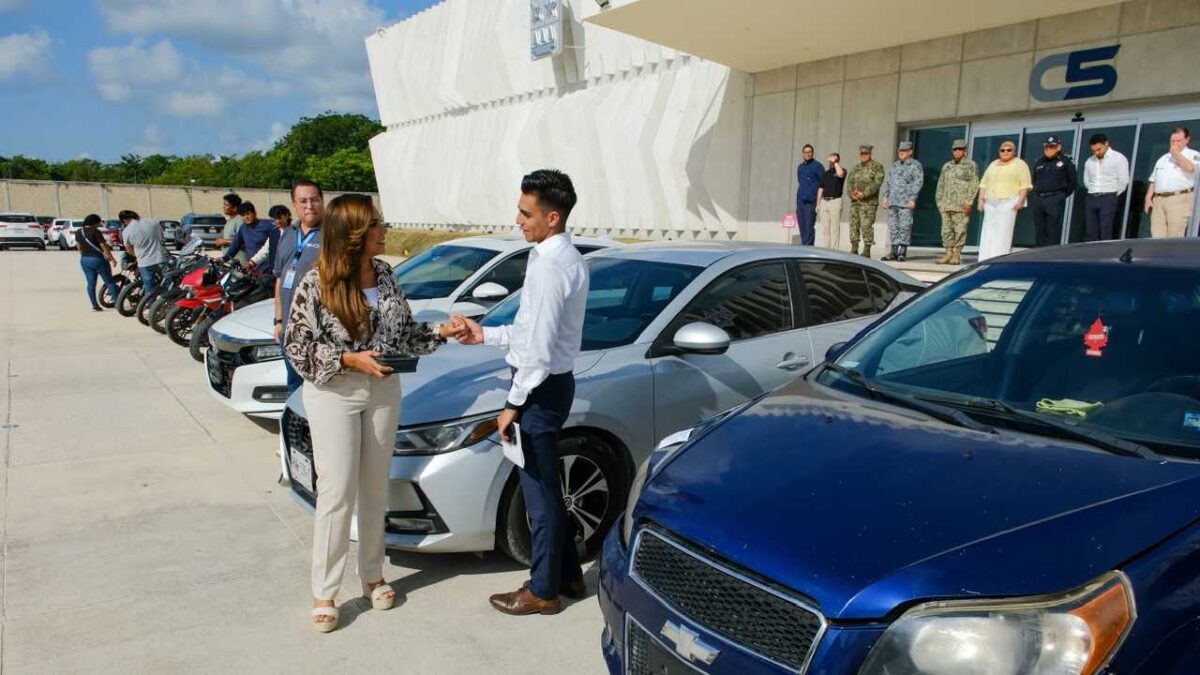 La ceremonia fue en el C5 de Cancún.