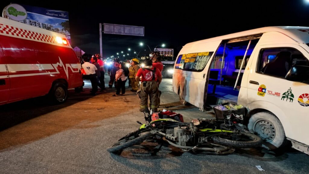 Motociclistas concentran 43.7% de muertes viales en Quintana Roo