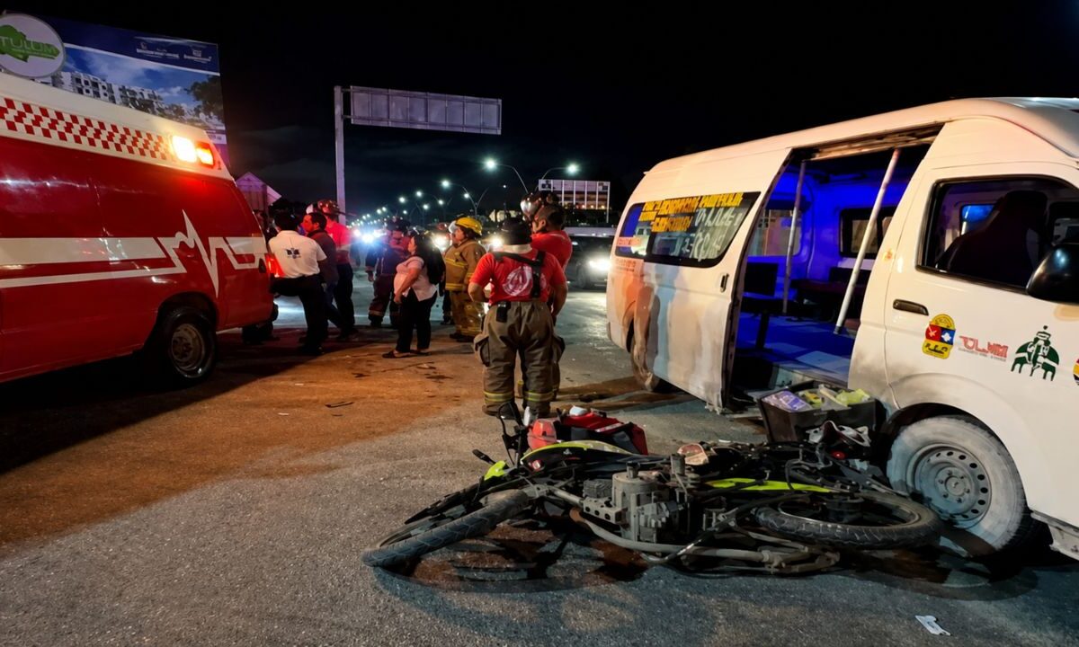 Motociclistas concentran 43.7% de muertes viales en Quintana Roo