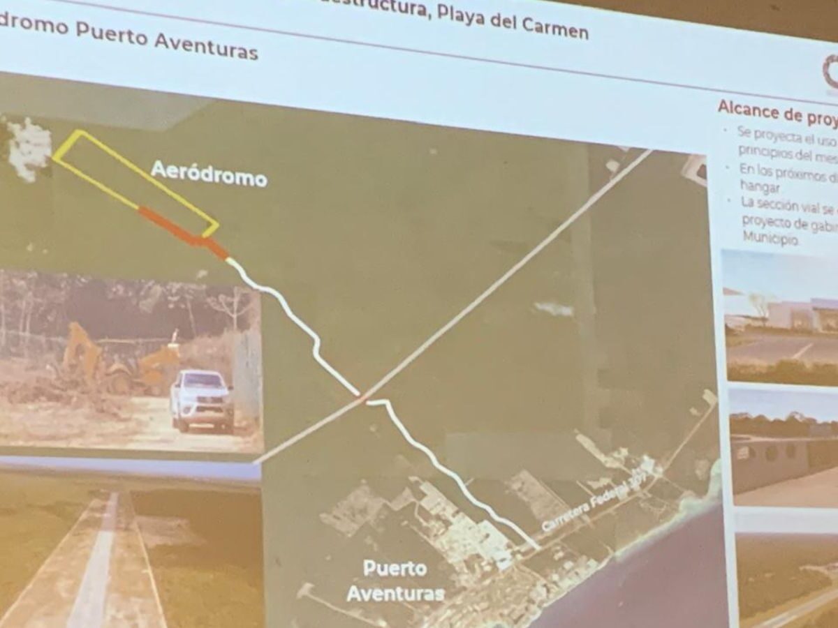 Inician pruebas en aeródromo de Puerto Aventuras