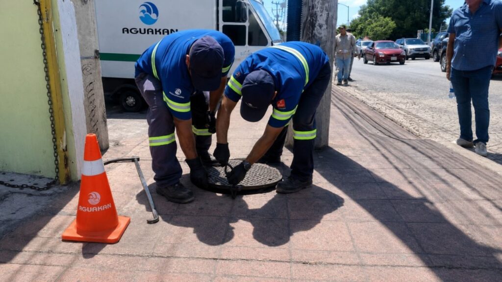 Aguakan invierte en Cancún 3 mdp en renovación de drenaje