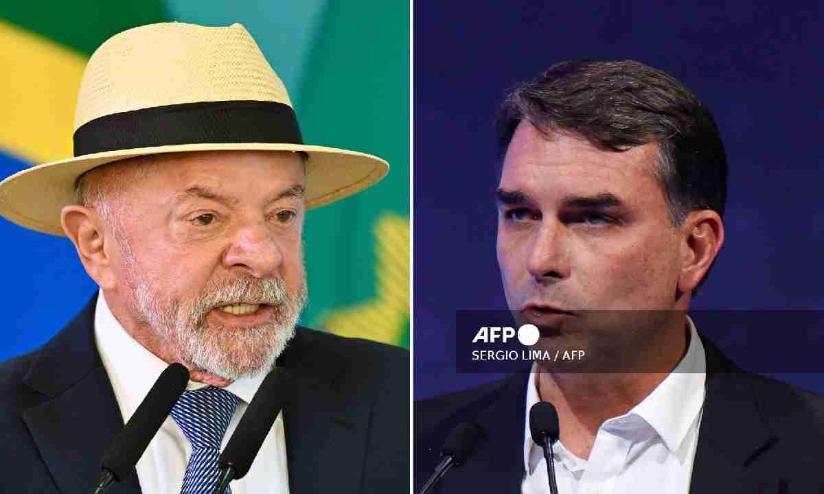 Lula y Flávio Bolsonaro buscan la presidencia-.