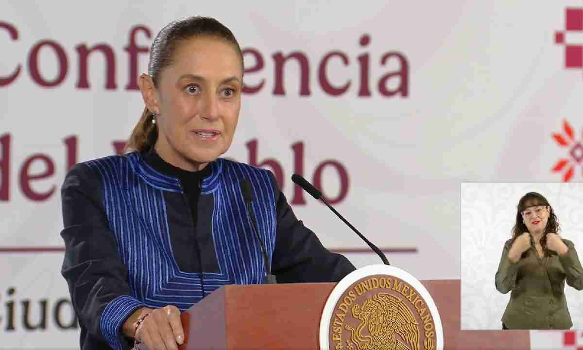 Claudia Sheinbaum habló de la economía.
