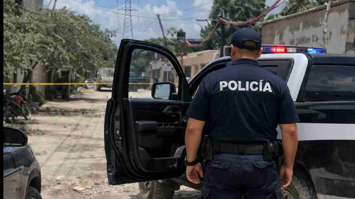 Balean a mujer en Playa del Carmen.