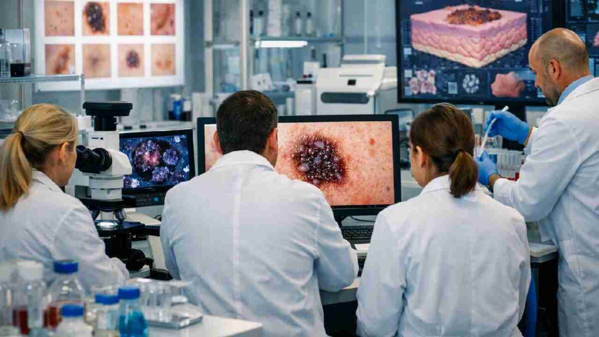 Avanzan ensayos para un tratamiento contra el cáncer de piel.